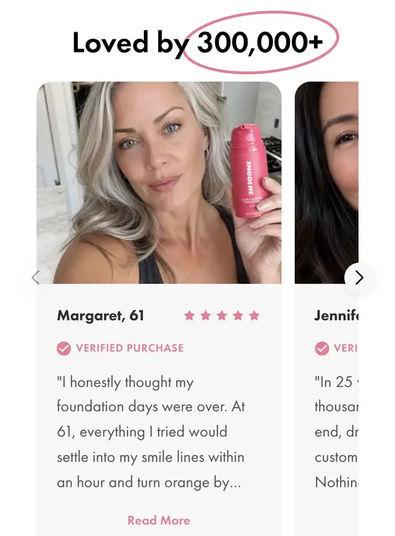 Loved by 300,000+ ve Margaret, 61, Verified Purchase yorumu